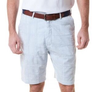 Castaway Nantucket Island Men 35 Striped Patchwork Seersucker Cisco Shorts NWT